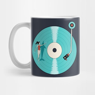 Nature Vinyl Disc Mug